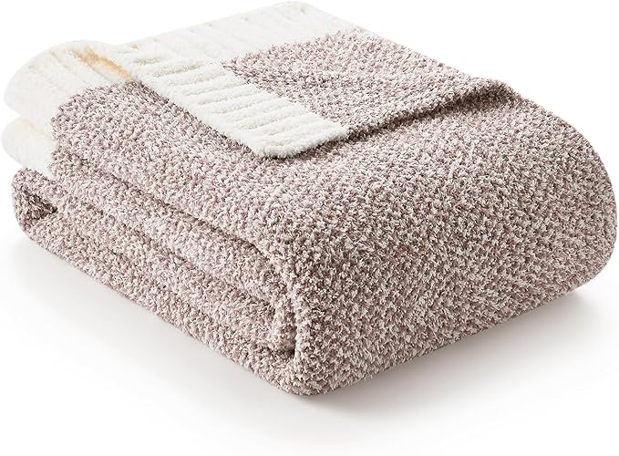Snuggle Sac Heather Taupe Throw Blanket by SnuggleSac