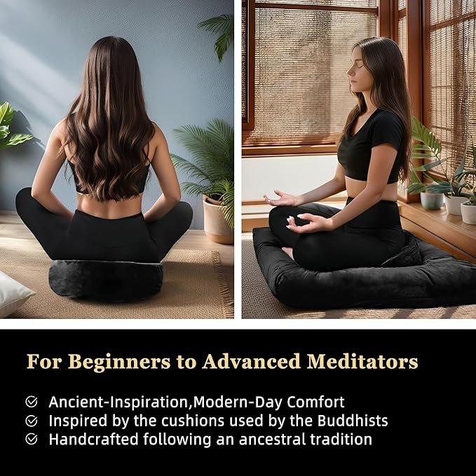 Meditation Zafu Cushion Set - Image 4