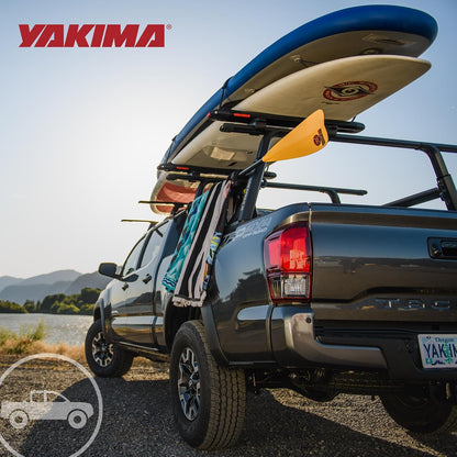yakima adjustable truck bed rack with tie down, package contents