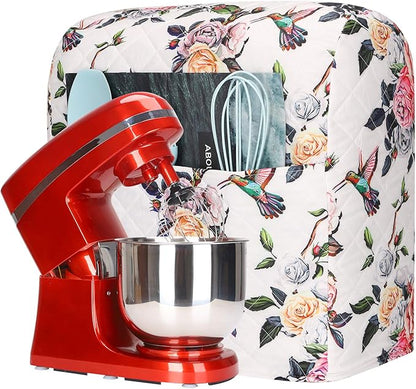 KitchenAid Mixer Cover with Pockets, Fits 5-8 Quart KitchenAid Mixers by CEMGYIUK