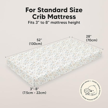 KeaBabies 2-Pack Baby Crib Sheets - Image 3