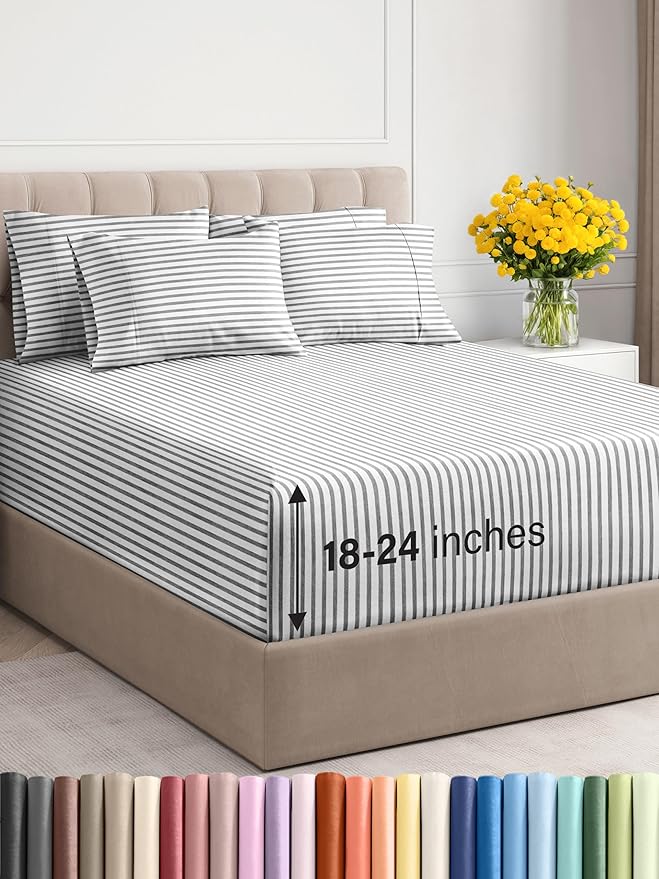 Extra Deep Queen Sheet Set by CGKUnlimited