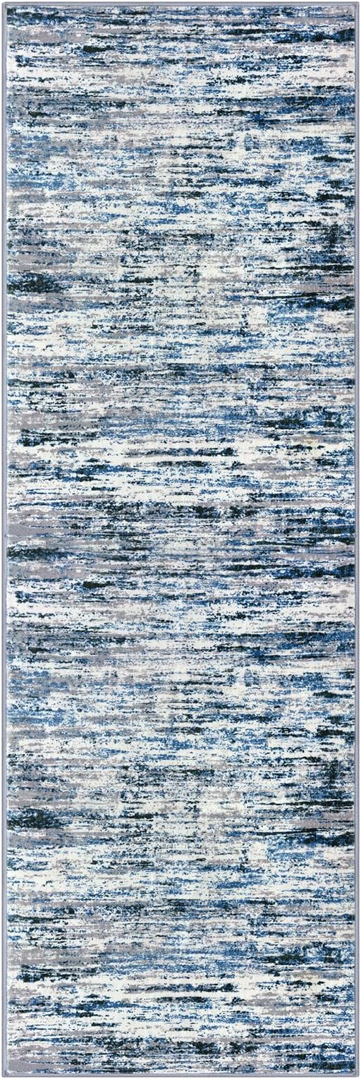 Modern Abstract Runner Rug 2.6x8 - Image 9