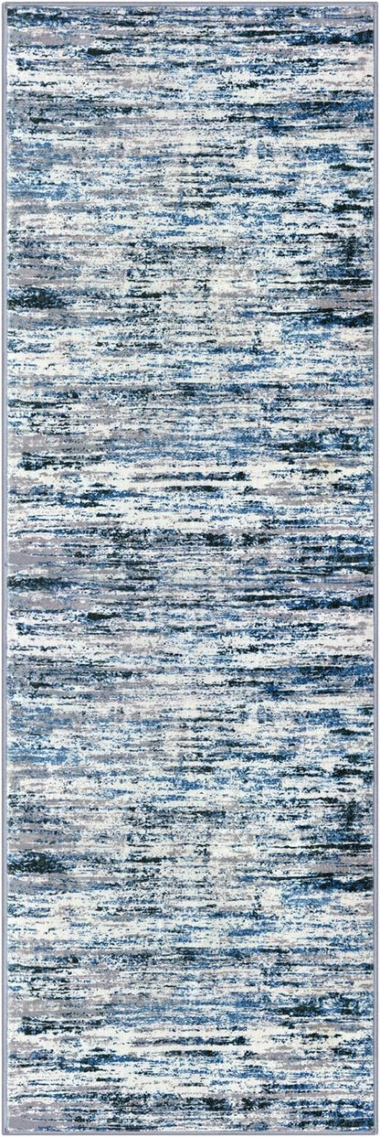 Modern Abstract Runner Rug 2.6x8 - Image 9