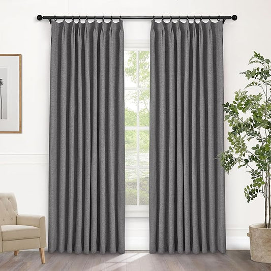 Macochico 52”Wx96”L 100% Blackout Curtains by Macochico