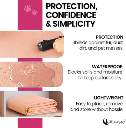 SILLY LEGACY Thin Reversible Waterproof Protective Cover or Liner - Image 5