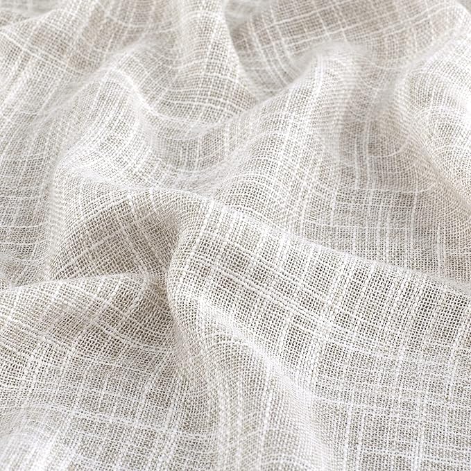 Beda Home Tassel Linen Textured Swag Valances - Image 7