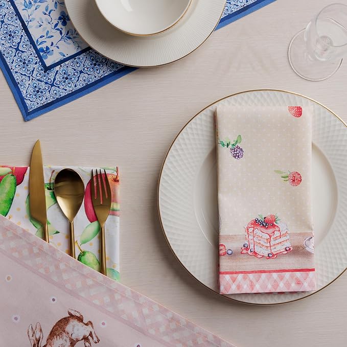 Maison d' Hermine Cloth Napkins Set of 4 100% Cotton Soft & Durable Everyday - Image 9
