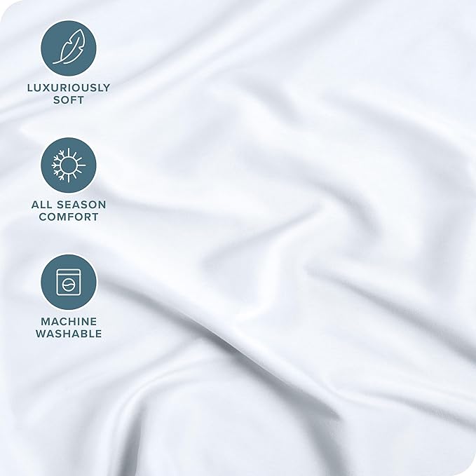 Bare Home Fitted Bottom Sheet Split Queen Size - Image 3