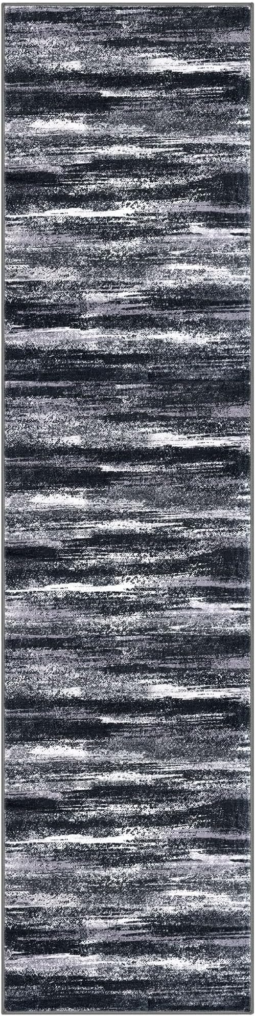 Modern Abstract Hallway Runner Rug - Image 9