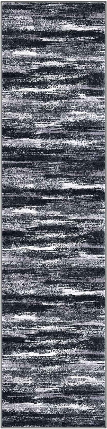 Modern Abstract Hallway Runner Rug - Image 9