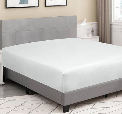 ROYALE LINENS 300 Thread Count 100% Long Staple Combed Cotton Fitted Sheet Twin - Image 4