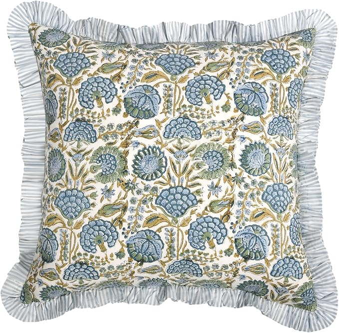Ridhi Modern Farmhouse Pillow Covers Decorative Cotton Throw Pillow Covers Set - Image 7