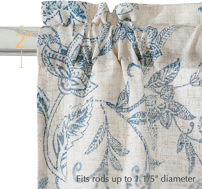 jinchan Floral Kitchen Curtains - Image 4