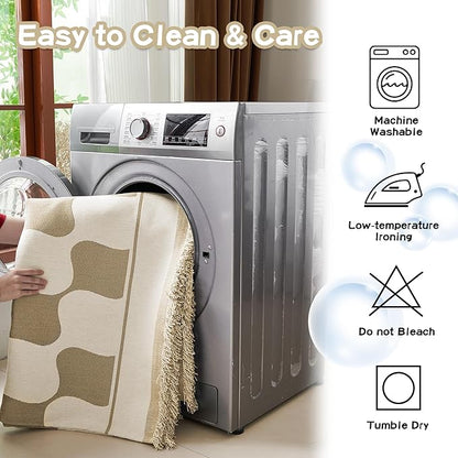 MEETSKY Couch Cover for Dogs Cats, Sofa Covers Washable Furniture Protectors - Image 8