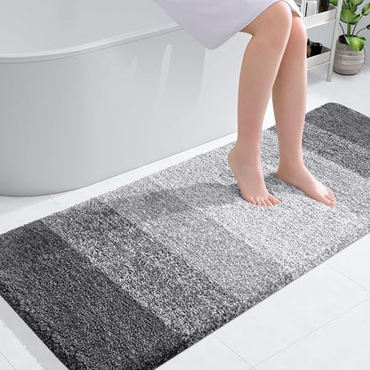 OLANLY Bathroom Rugs Mat 50x30, Extra Soft Absorbent Microfiber Bath Rugs by OLANLY