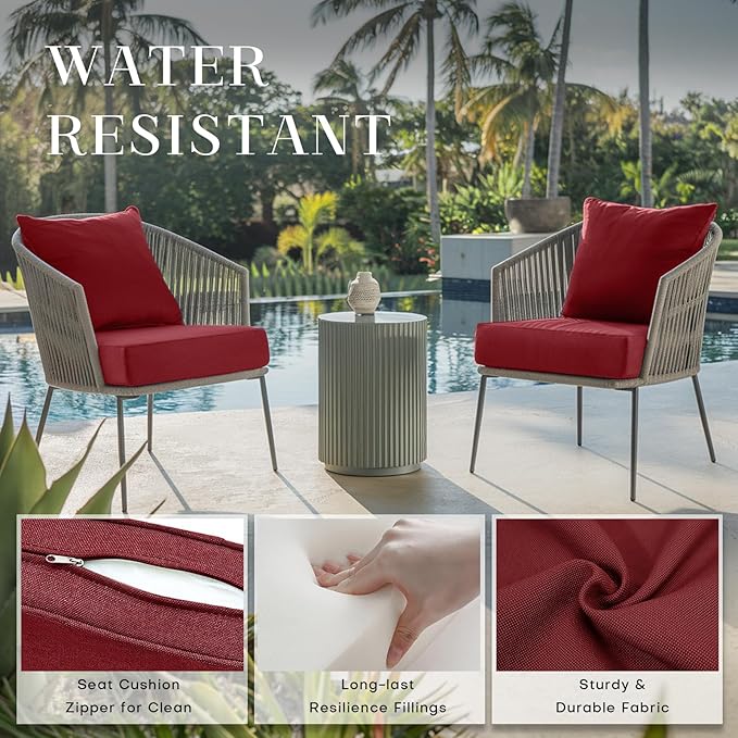 Rilyson Patio Cushions for Outdoor Furniture - Image 4