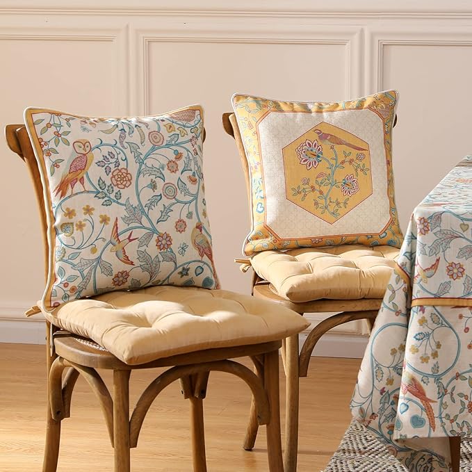 patdrea Linen Decorative Throw Pillow Covers Set Soft Durable Cushion Cases - Image 9