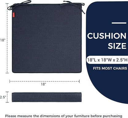 Patio Chair Cushion 18"x18"x2.5" - Image 2