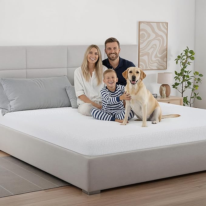 PAULATO BY GA.I.CO California King Waterproof Mattress Protector – Mattress - Image 9