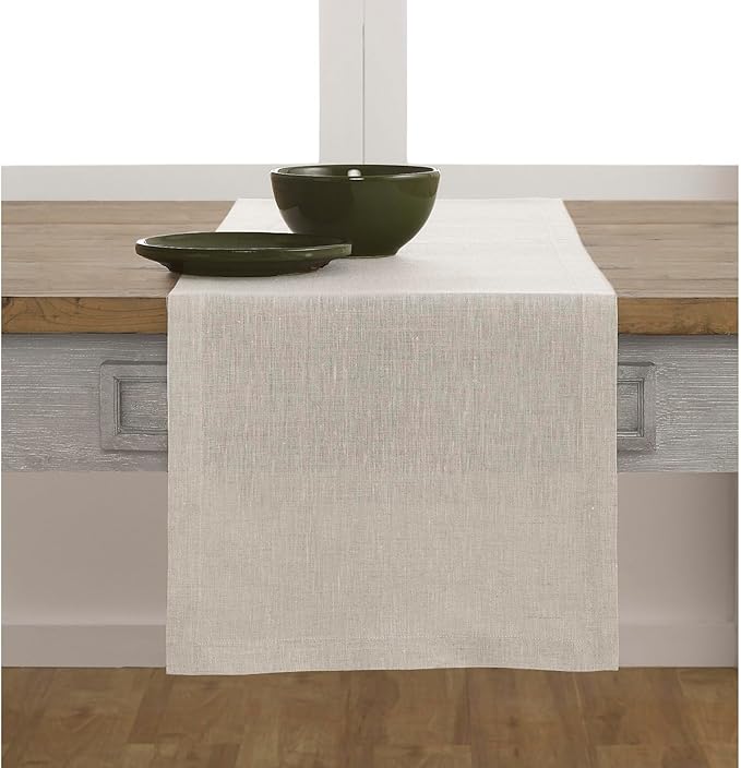 Solino Home Linen Table Runner 36 Inches - Image 2