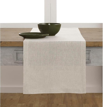 Solino Home Linen Table Runner 36 Inches - Image 2