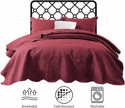 IR Imperial Rooms Twin Quilt Bedding Set Size + 1 Pillow Shams - Image 7