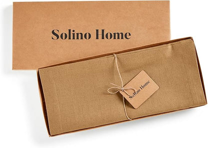Solino Home Linen Table Runner 108 Inches Long - Image 5