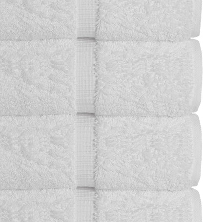 chakir turkish linens 100% cotton 4-pack bath towels, side view