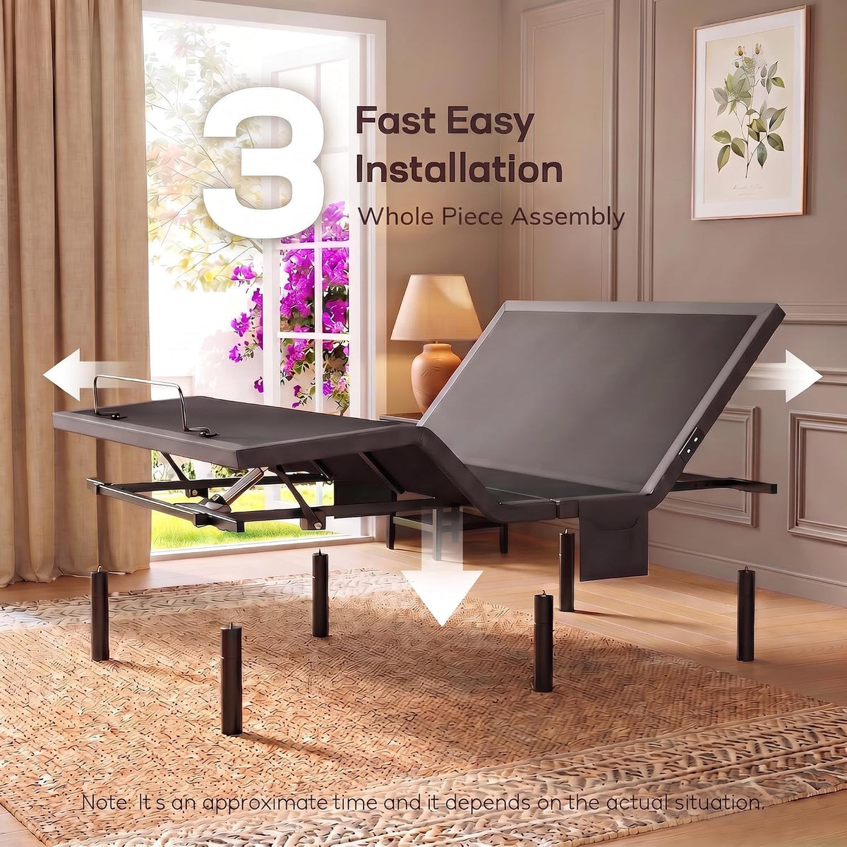 marsail adjustable bed frame full electric bed with showing dimensions