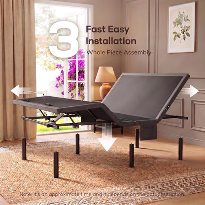 marsail adjustable bed frame full electric bed with showing dimensions
