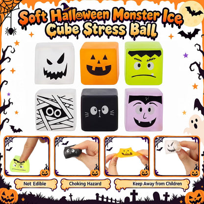 Thenshop 120 Pcs Halloween Ice Cube Balls Bulk Party Favors 6 Designs