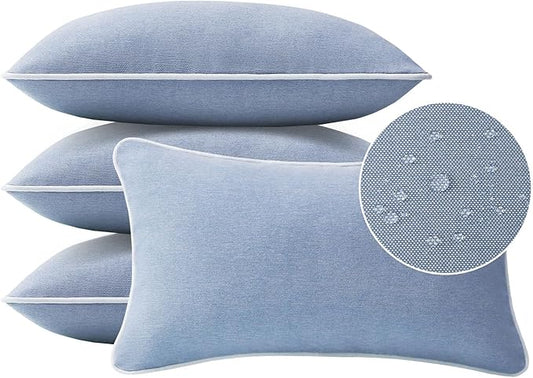 Decorative Outdoor Water Repellent Throw Pillows by Unimatta