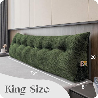 Large Bolster Triangular Headboard Wedge Backrest Positioning Support Bed Rest - Image 2