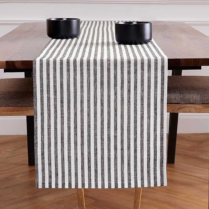 Solino Home Linen Table Runner 120 Inches Long by SolinoHome