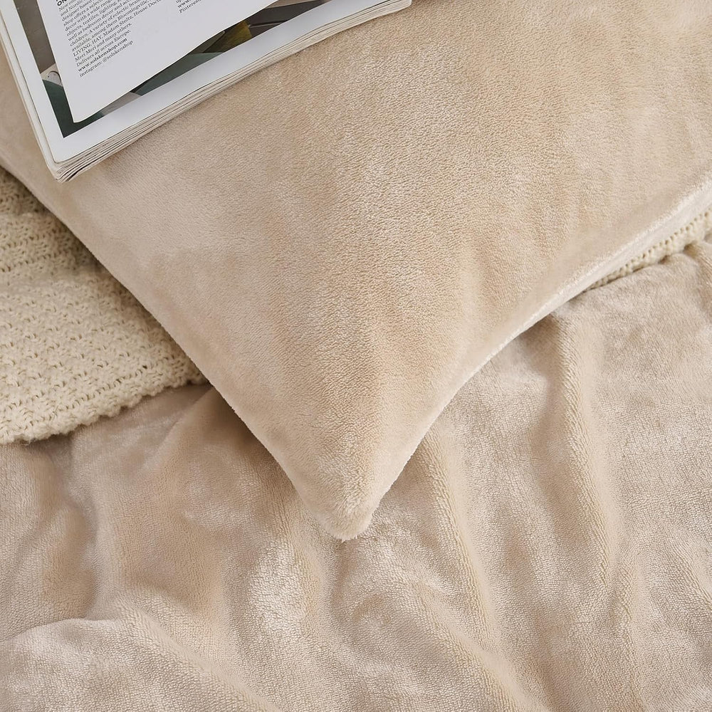 Wajade Full Size Comforter Set- 3 Pieces Khaki Bed in A Bag for All Seasons B...