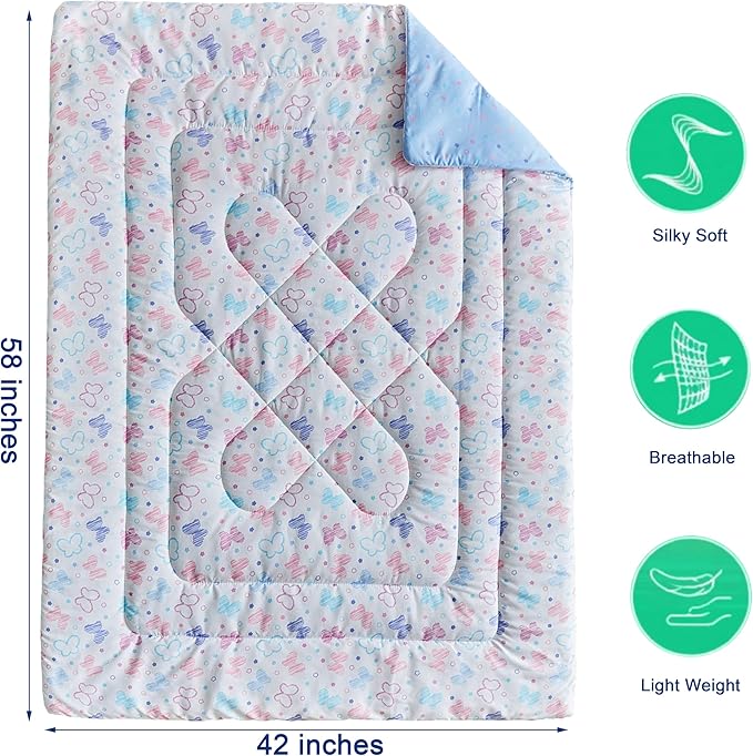 JHXHMX Butterfly Toddler Bedding Set - Image 3