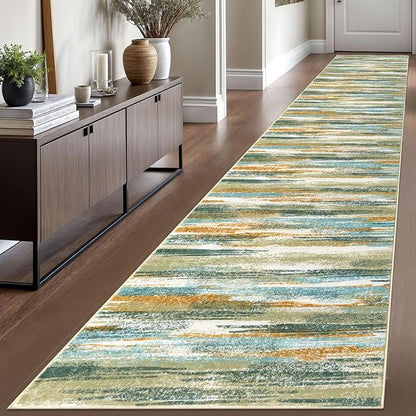 Modern Abstract Runner Rug 2.6x16 by lansny