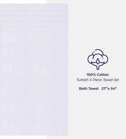 american soft linen 100% cotton luxury turkish towels, side view