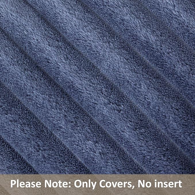 Kevin Textile Soft Plush 12x24 Inch Lumbar Pillow Cover 1 Pack, Luxury Fluffy - Image 5