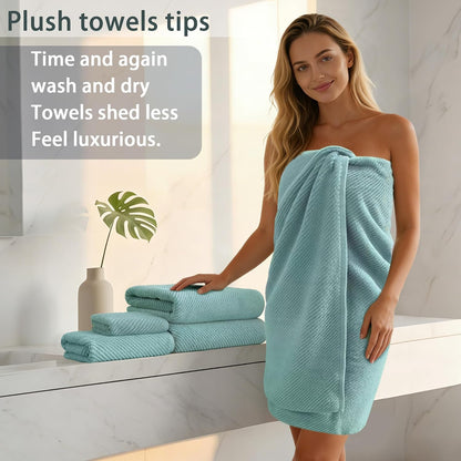 voova & movas towels for bathroom, cotton, luxury, close-up detail