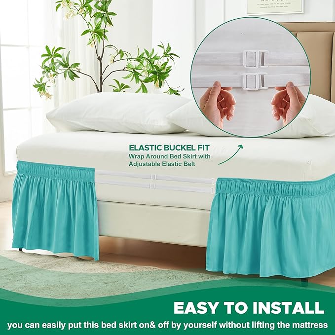 Biscaynebay Wrap Around Bed Skirts - Image 5