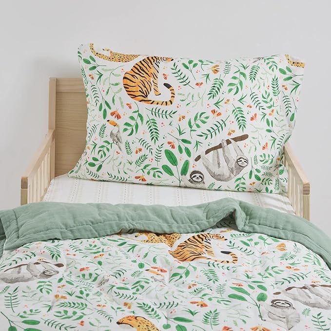 Little Unicorn Toddler Bedding 3-Piece Set | Super Soft & Breathable Muslin - Image 4