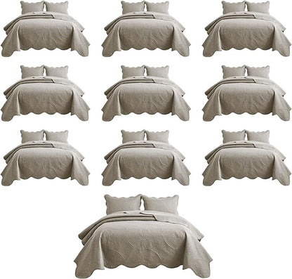 IR Imperial Rooms 10 Pack Twin Quilt Bedding Set by IRImperialRooms