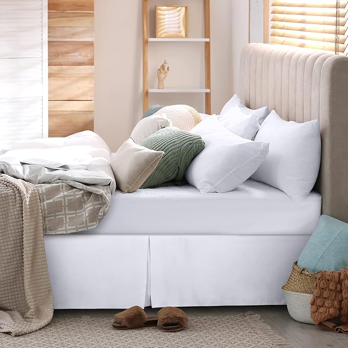Utopia Bedding King Bed Skirt - Image 2