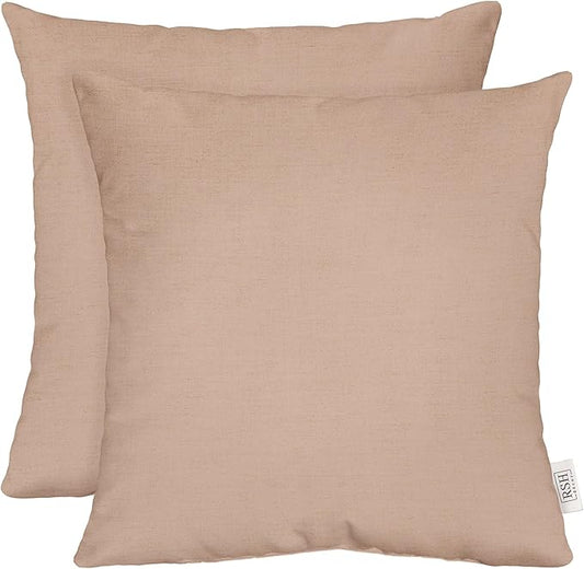 RSH DECOR: Sunbrella Play Square Throw Pillows Set of 2 | 17" x 17" | Water and by RSHDECOR