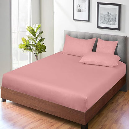 ROYALE LINENS 300 Thread Count 100% Long Staple Combed Cotton Fitted Sheet Twin - Image 7