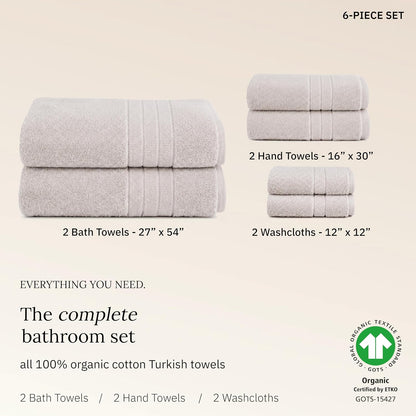 california design den organic cotton luxury bath towel, close-up detail