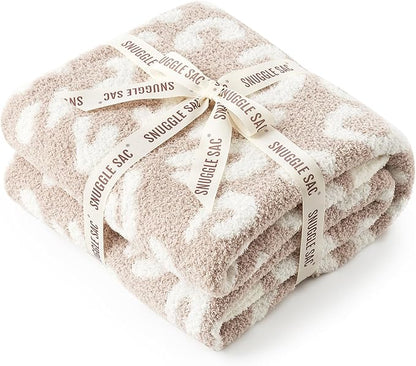 Snuggle Sac Leopard Throw Blanket by SnuggleSac