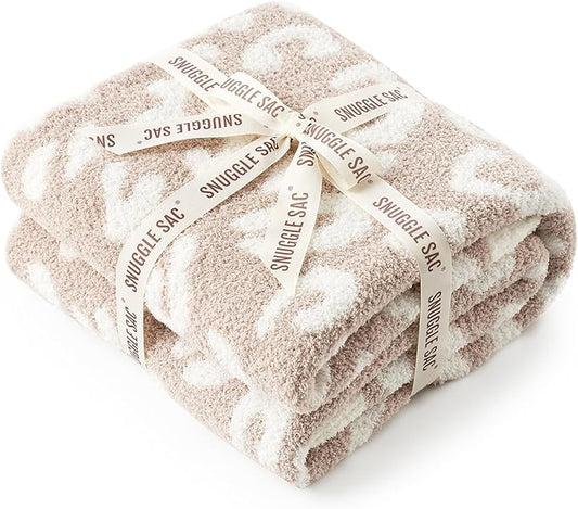 Snuggle Sac Leopard Throw Blanket by SnuggleSac